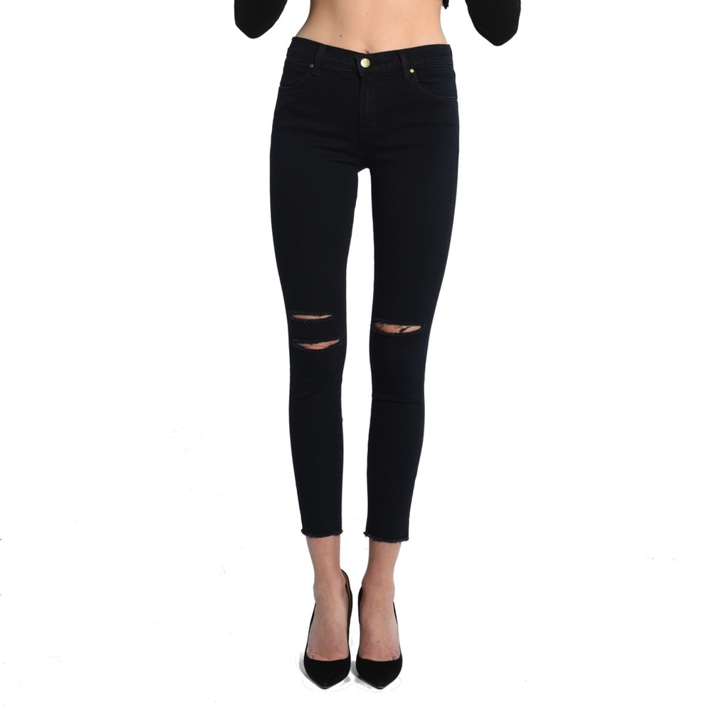 NWOT J brand Blue Mercy Cropped Skinny Jeans